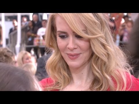 Emmy Red Carpet: Sarah Paulson of 