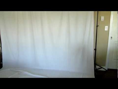 Cowboystudio Photography Black & White 9ft x 15ft Muslin Backdrops, Stand and bag Review