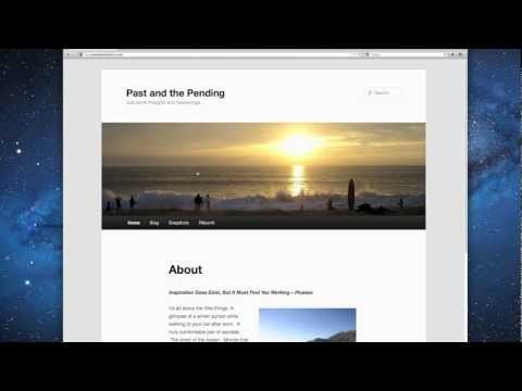 How to Use WordPress (3 of 7) - Changing Themes and Appearance