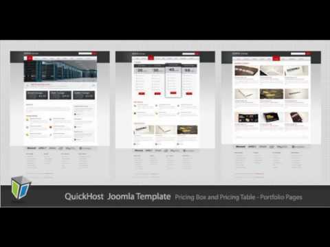 Preview Quick Host - Business and Hosting Joomla Template