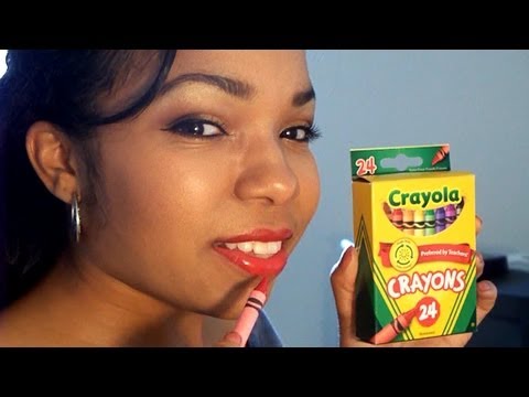 Best Lipstick Tutorial Using Crayons - Do It Yourself - Ms Toi