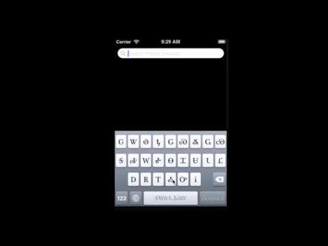 Adding the Cherokee Syllabary to your iOS keyboard