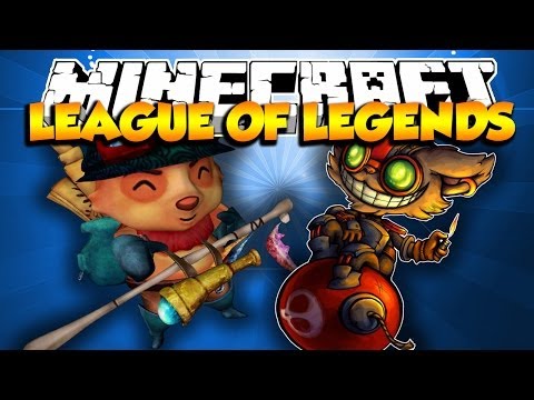 Minecraft Mods - LEAGUE OF LEGENDS MOD (League of Crafters Mod!)