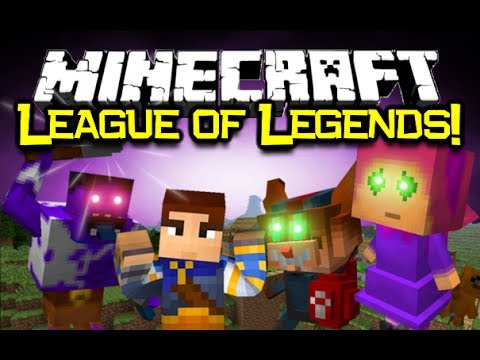 Minecraft: LEAGUE OF LEGENDS MOD Spotlight! - LOL Champions In Minecraft! (Minecraft Mod Showcase)