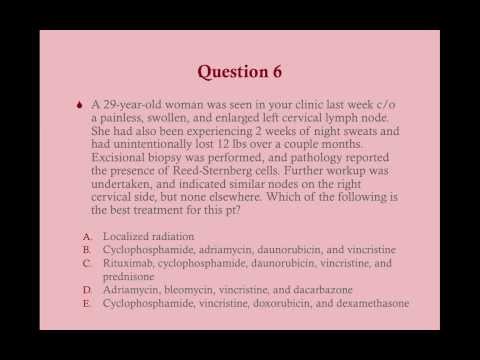 Hematology Review Questions - CRASH! USMLE Step 2 and 3