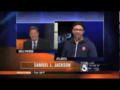 Sam L. Jackson gets confused by anchor (What he really wanted to say) - Mike Epps sketch