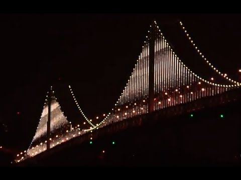 Bay Bridge Lights: An LED Art Installation - Bridge of Light