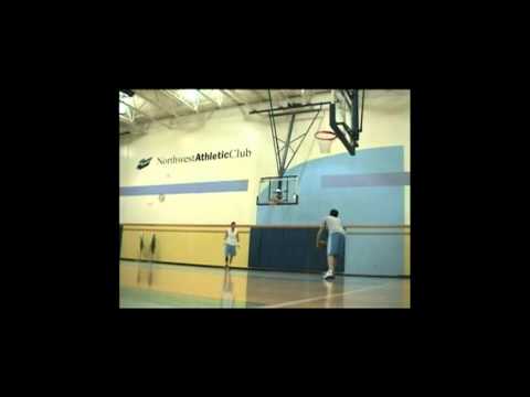 Steve Nash Dunks After Practice