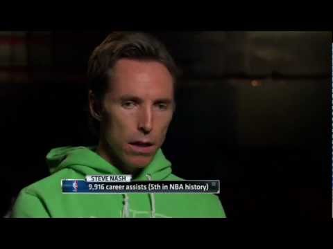 Steve Nash's First Interview since joining Kobe Bryant and the Los Angeles Lakers | 7-8-12 (ESPN-TV)