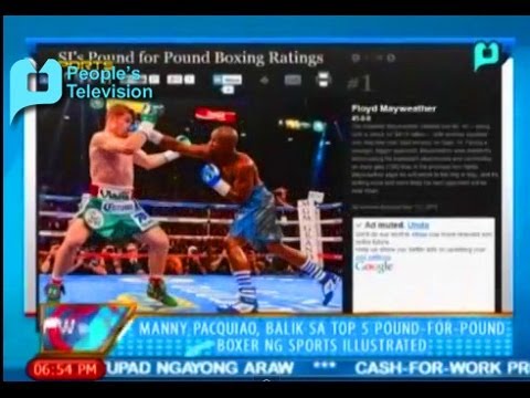 Sports Ngayon: Pacquiao, balik sa top 5 pound-for-pound boxer ng Sports Illustrated - 1/28/14