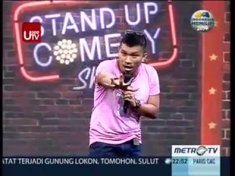 Mongol @ Stand Up Comedy Show MetroTV 9 Januari 2014