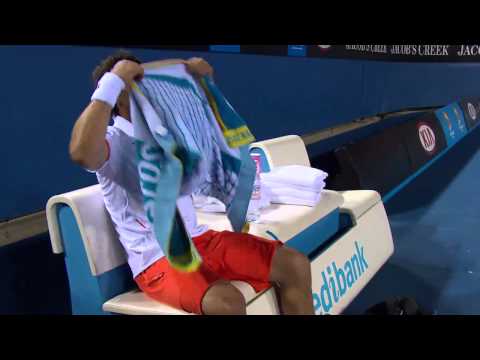 Marcos Baghdatis Destroys FOUR Racquets