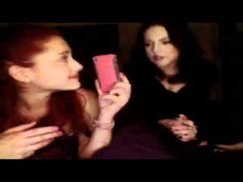 Liz Gillies and Ariana Grande (June 14,2012) Livechat