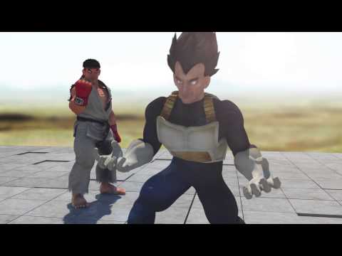 Ryu vs Vegeta