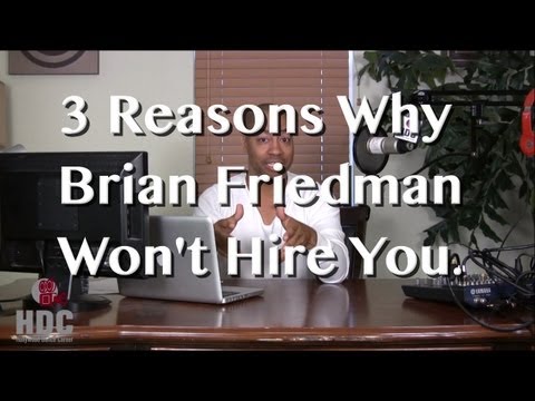 Courtney Miller | @DanceCareer | 3 Reasons Why Brian Friedman Won't Hire You