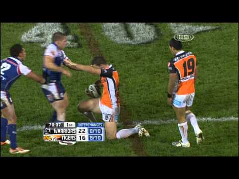 15 minutes of Madness NRL 2011 Wests tigers comeback against NZ Warriors