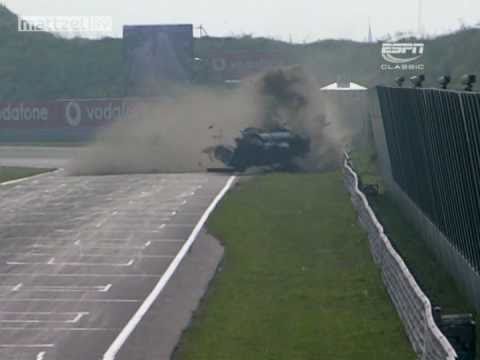 DTM 2004 Peter Dumbreck huge crash @ Zandvoort