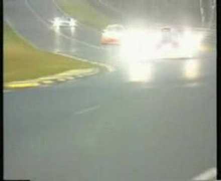 Le Mans 99' Mercedes CLR-GT1 Crash Live