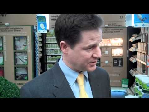 The Deputy Prime Minister talks about the Green Deal