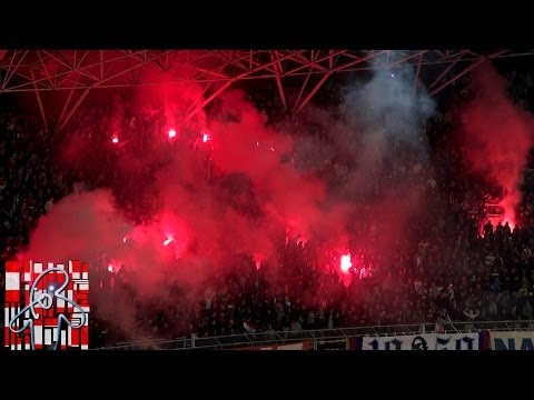 Hajduk : Osijek - 24.11.2013. - Bakljada na Poljudu 1080p HD!