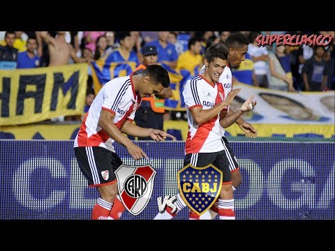 River Plate 2 vs Boca Jrs. 1 - Torneo de Verano 2014 - Mendoza - Goles