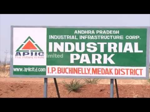 biggest industrial park visuals in medhak district