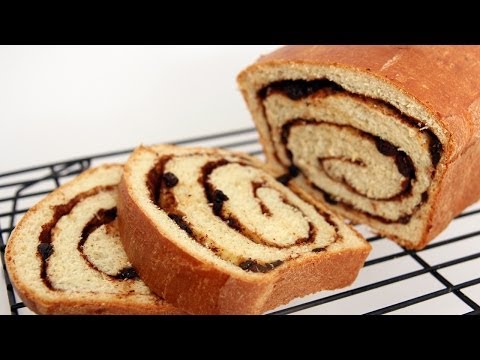 Homemade Cinnamon Raisin Bread Recipe - Laura Vitale - Laura in the Kitchen Episode 659