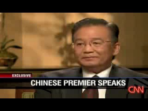 溫家寶接受CNN專訪,回答六四,西藏,中國網絡封鎖等問題Chinese Premier Wen Jiabao Interview on CNN（中文字幕）