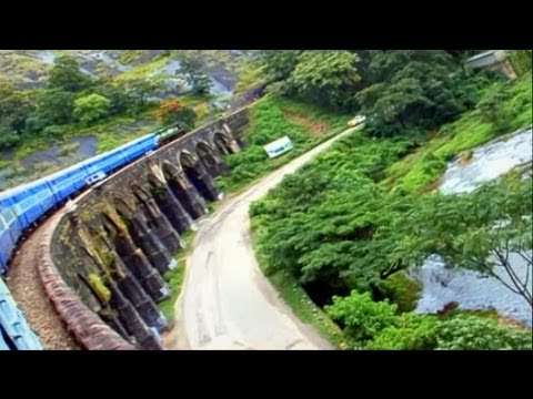 Kollam Thenmala Sengottai - Meter guage Train Trip