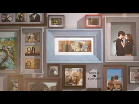 After Effects Template Free Download - Romantic Photo Frames