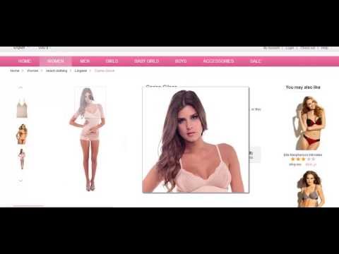 Lingerie Virtuemart Template