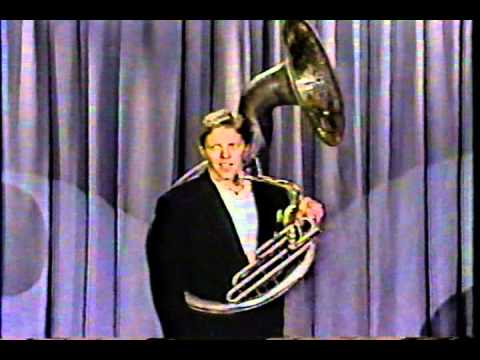 Tom Wilson tuba standup (tonight show)