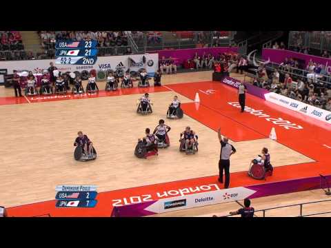 Wheelchair Rugby - Mixed - Bronze Medal - USA versus JPN - London 2012 Paralympic Games