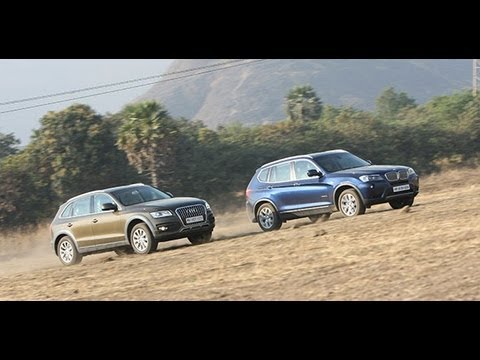 2013 Audi Q5 vs BMW X3 in India