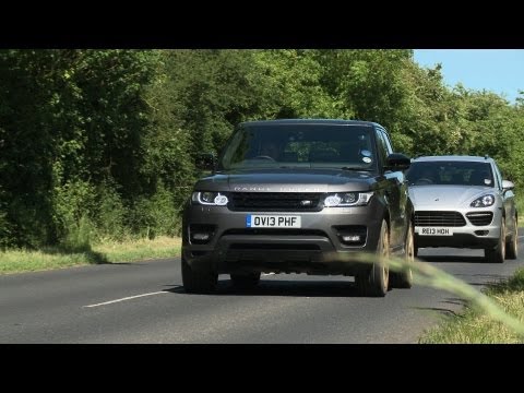 Range Rover Sport vs Porsche Cayenne Turbo tested on road, off road and on track