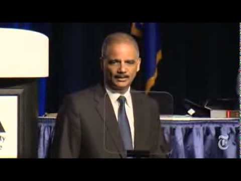 Eric Holder, U.S. Attorney General, Calls for Drug Sentencing Changes