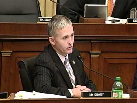 Gowdy to Holder: U.S. Attorney General Should Not Be Guided By Politics