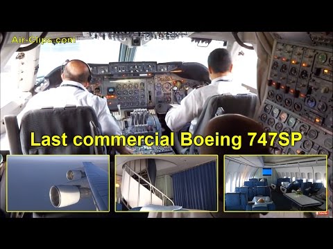 Flying Iran Air Boeing 747SP in 2013: Cockpit, business and eco cabins, takeoff and landing footage!