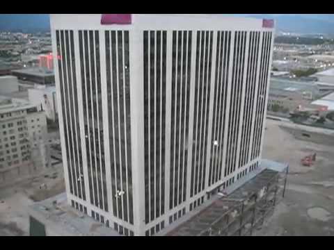 Key Bank Building Implosion - Salt Lake City