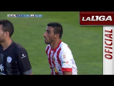 Paradón de Keylor Navas en el último minuto del UD Almería - Levante UD