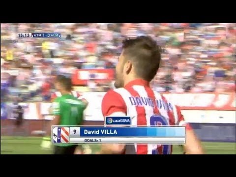 Atlético Madrid  vs Almería  (4-2) All Goals & Highlights 14.09.2013 Atlético 4x2 Almeria