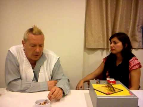 TomTom.fm interview in Zagreb with John Lydon (aka Johnny Rotten) from PiL/Sex Pistols