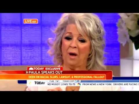 Complete PAULA DEEN 'Today Show' Interview - 'I