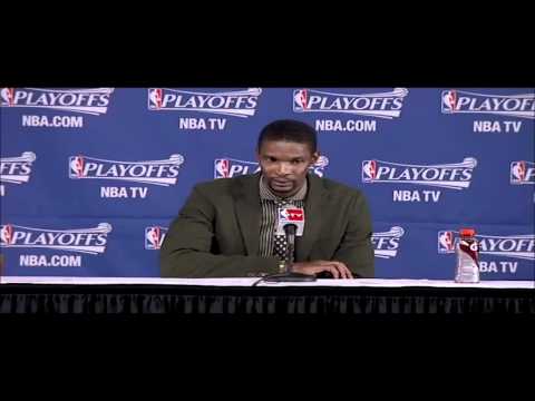 Chris Bosh Awkward Interview fail