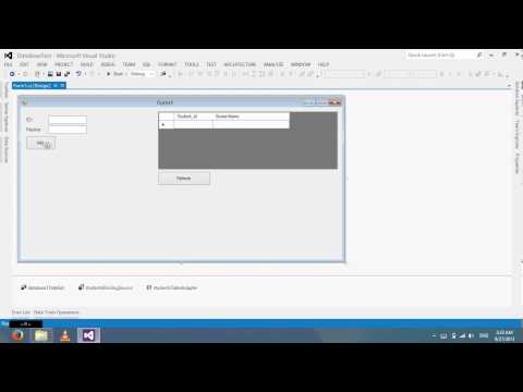 Create Database on Visual Studio 2012