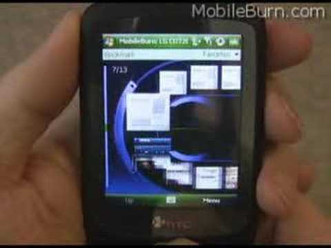 NetFront Browser v3.5 on Windows Mobile