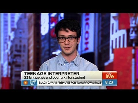 Teen speaks 20 languages