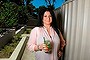 Monique Alamedine, pictured with her glass drinking straws which has helped her get out of debt, at her Silverwater home.
Smh money
Photographs Ben Rushton
January 14 2014