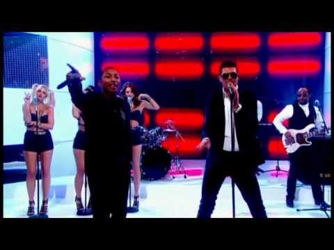 Robin Thicke - Blurred Lines ft. T.I. & Pharrell (Live Graham Norton Show)