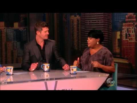 Robin Thicke on Blurred Lines Backlash   The View 1